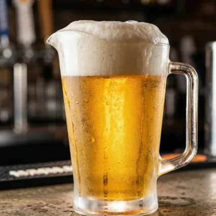Cerveza rubia 1 L
